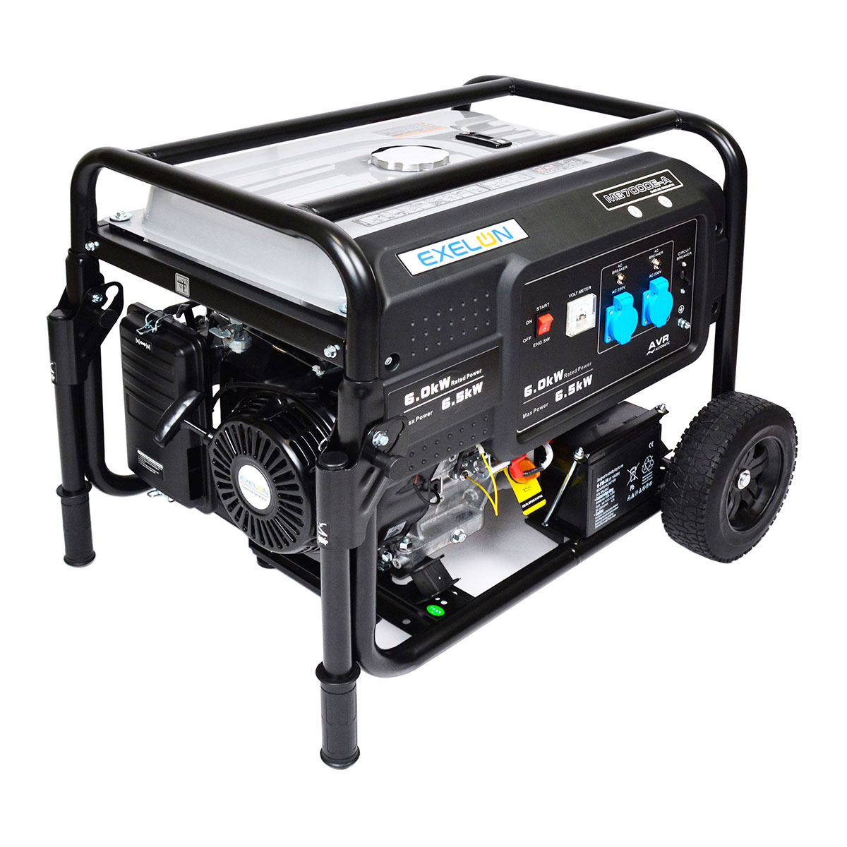 Бензиновий генератор EXELON MB7000E-A